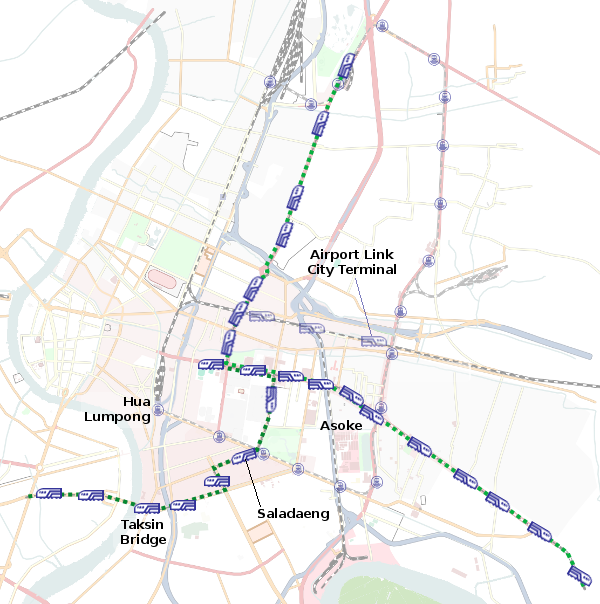 Skytrain Route Map