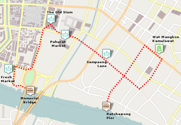 Walking Tour Map
