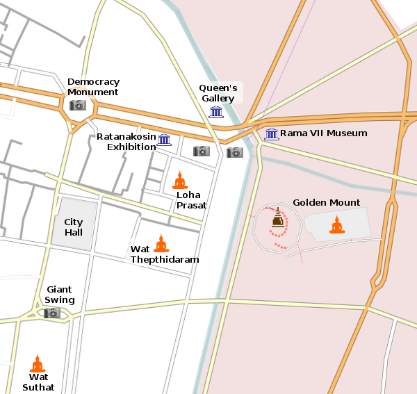 Golden Mount Area Map