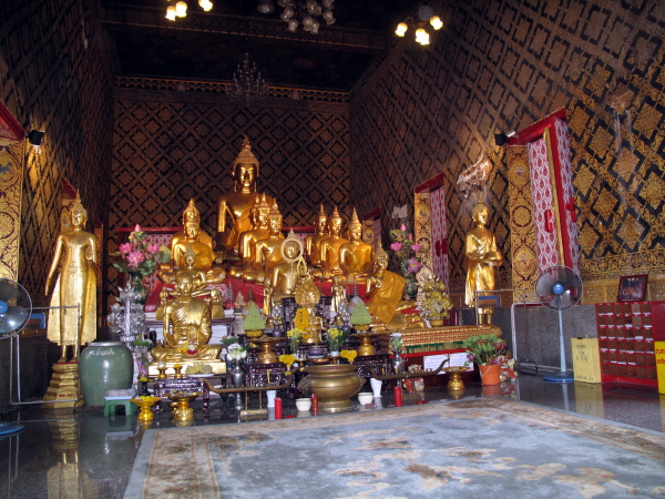 The altar of the prayer hall