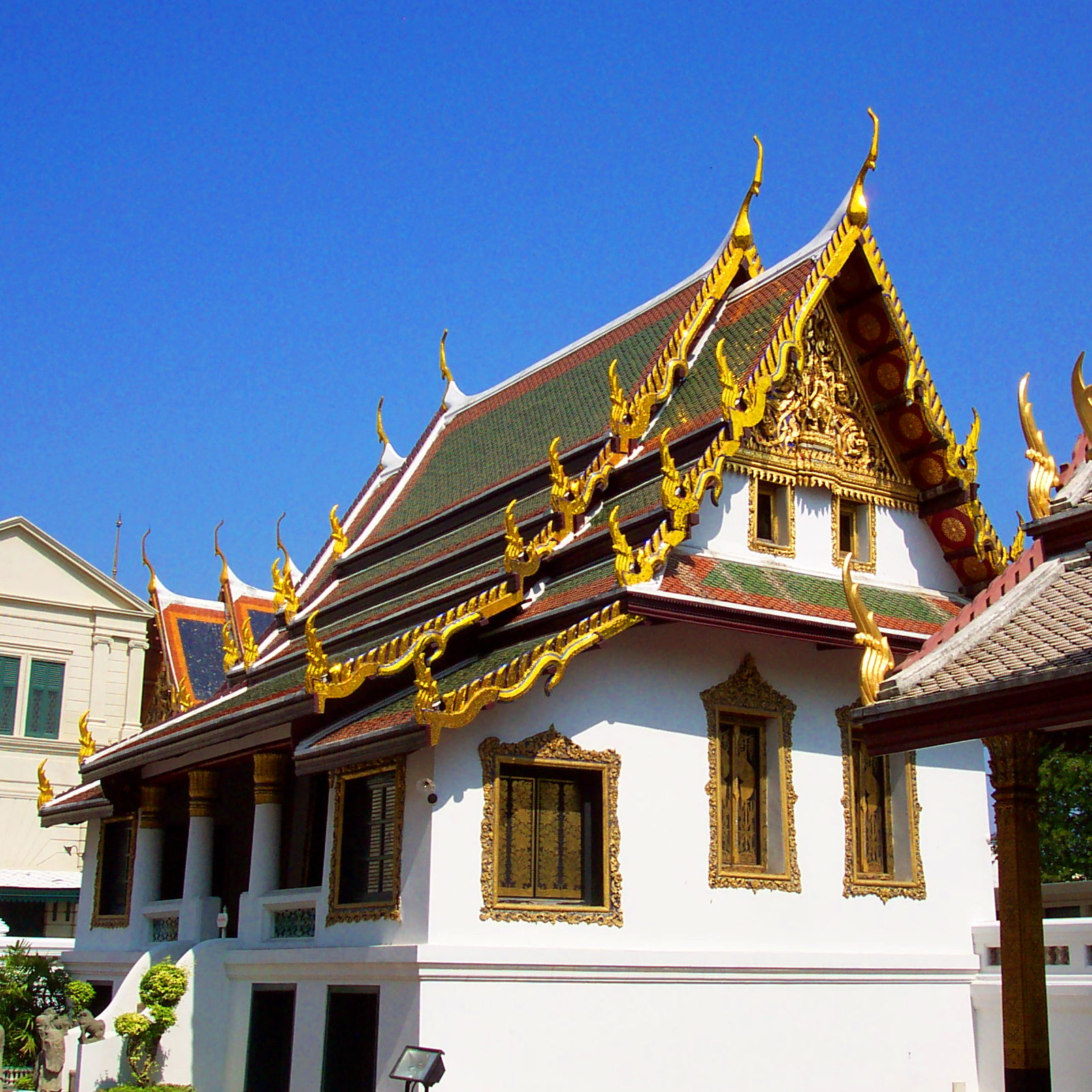 The Sastraphom Hall where Mon monks blessed the waters