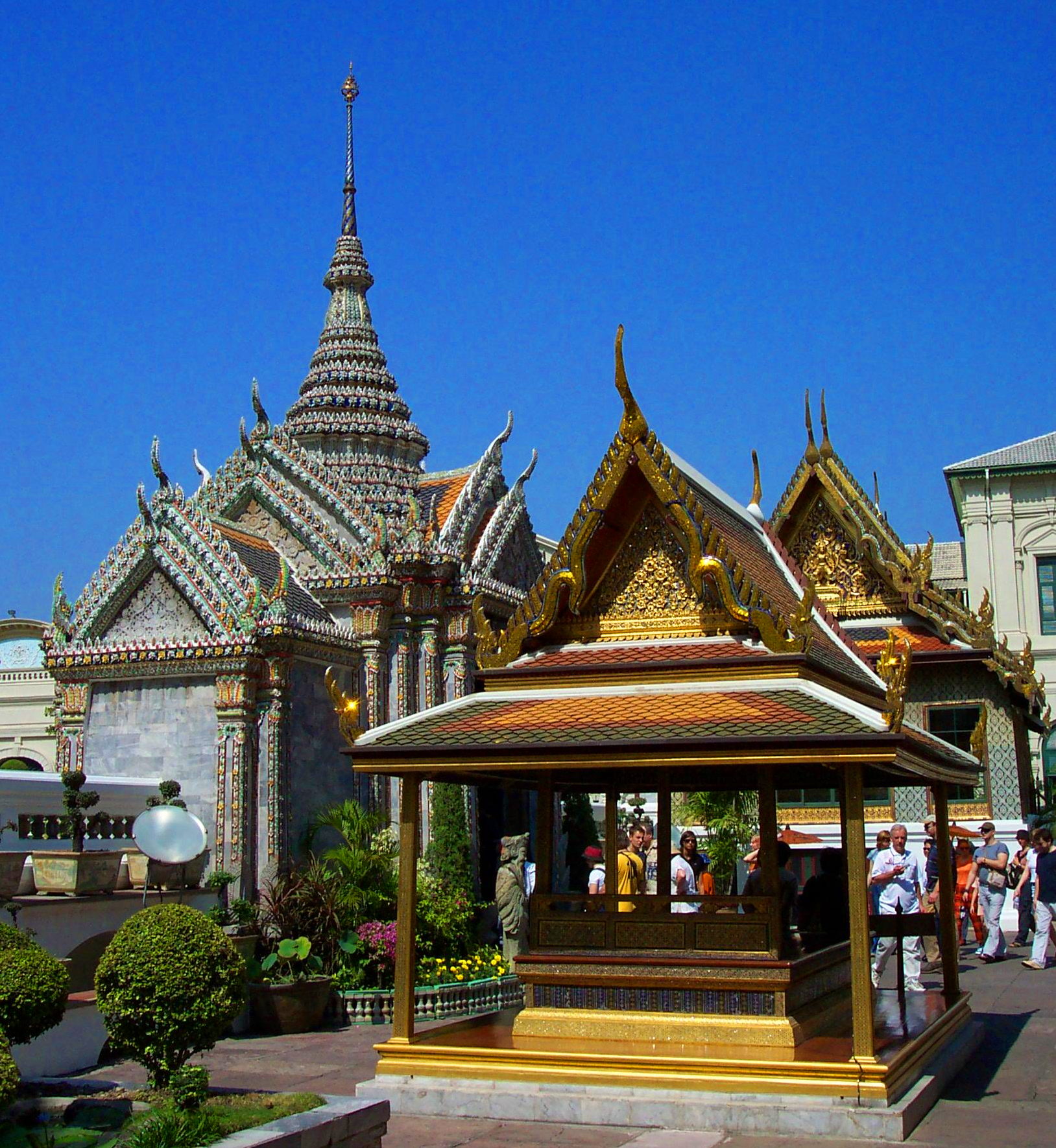 The Sanam Chan Pavilion, where the king would rest when overseeing construction