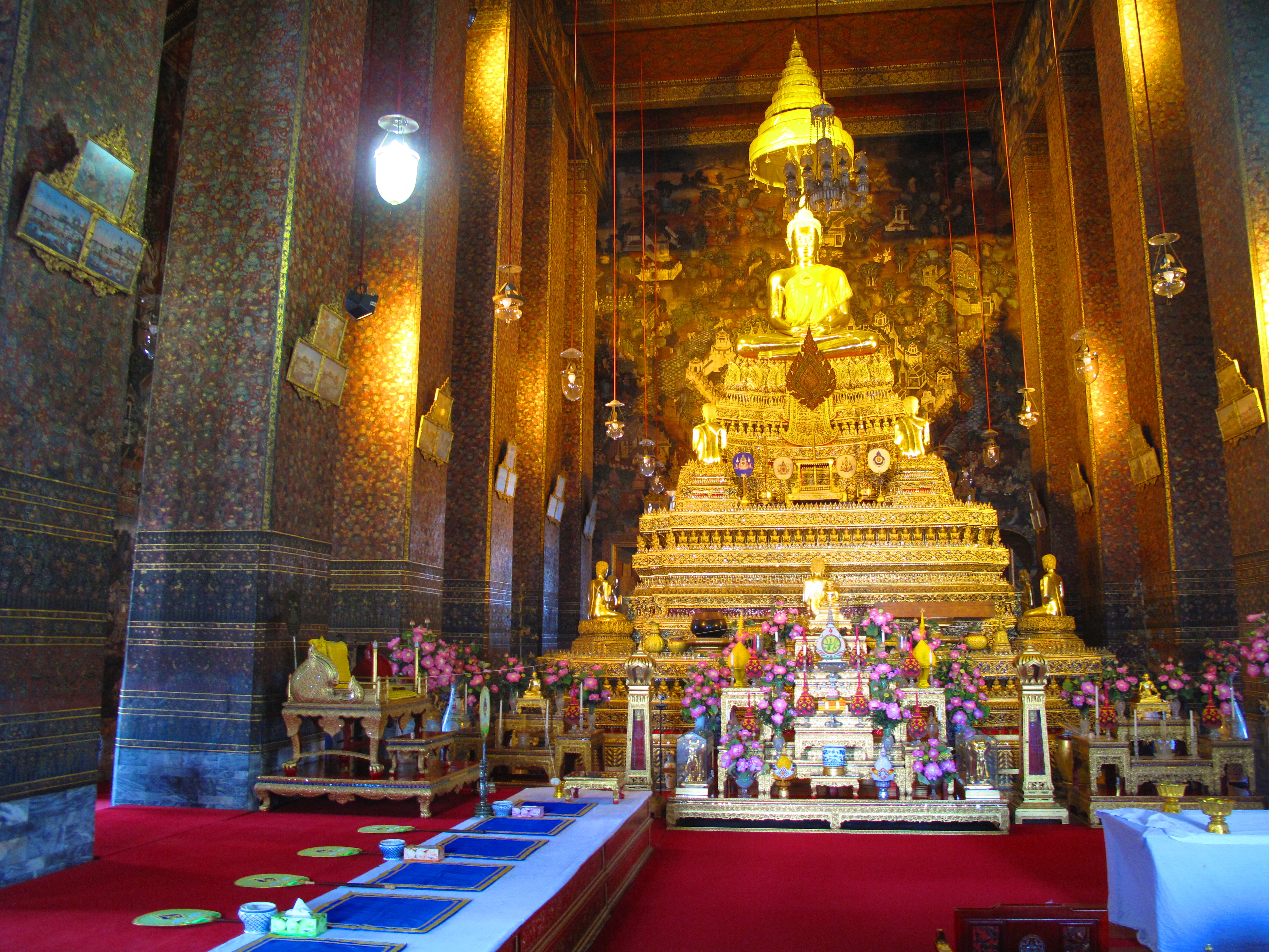 The main altar of the Ordination hall